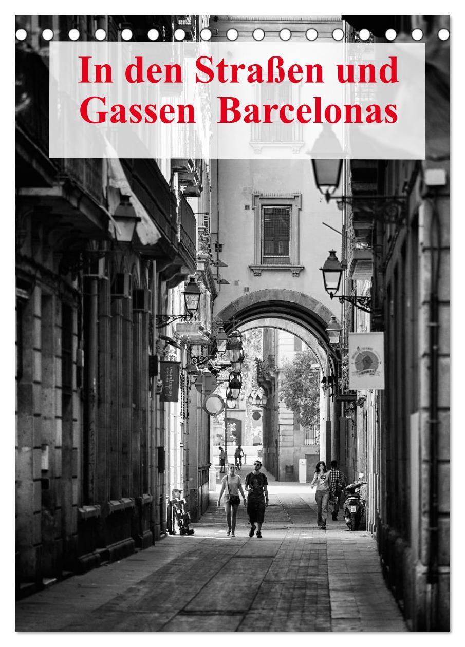 Cover: 9783457066034 | In den Straßen und Gassen Barcelonas (Tischkalender 2025 DIN A5...