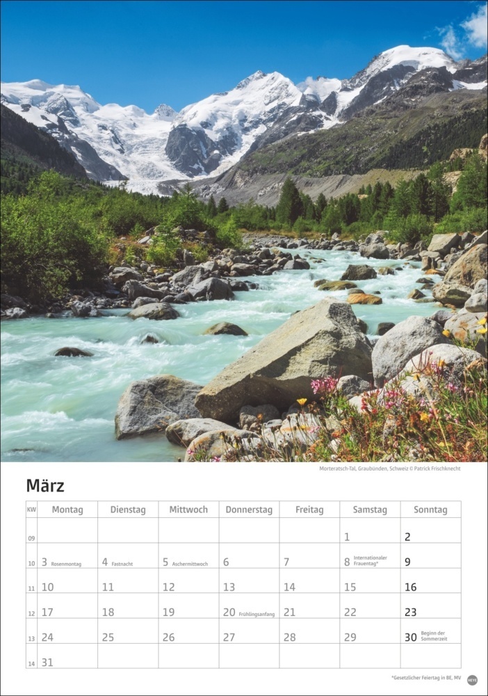 Bild: 9783756405602 | Alpen Kalender 2025 | Kalender | Spiralbindung | 13 S. | Deutsch