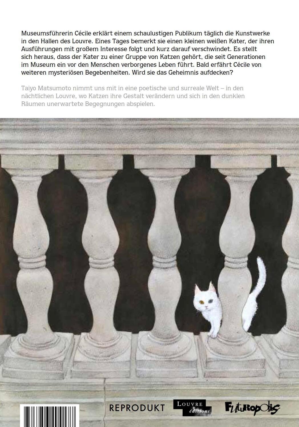 Rückseite: 9783956404177 | Die Katzen des Louvre | Taiyo Matsumoto | Buch | 432 S. | Deutsch