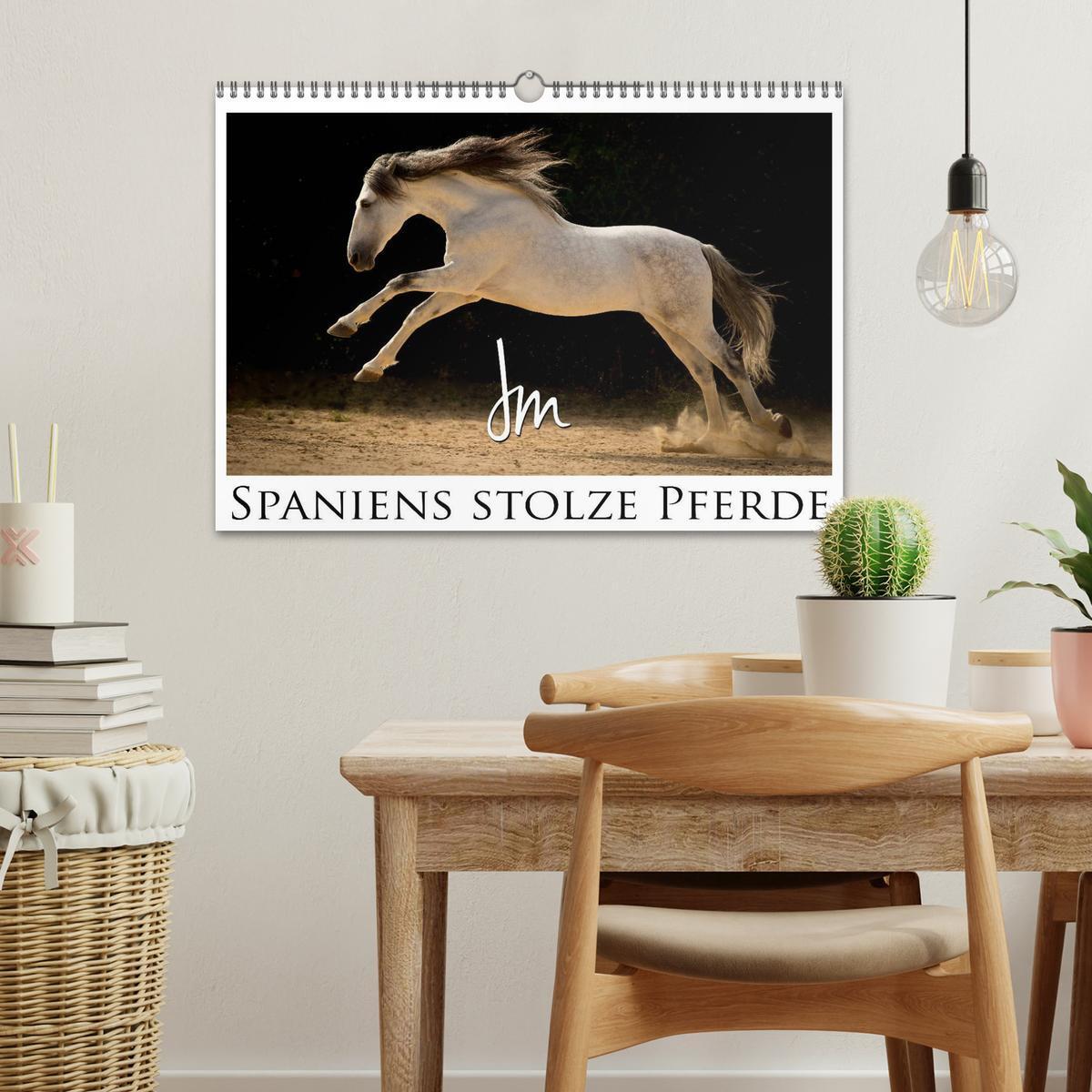 Bild: 9783435637904 | Spaniens stolze Pferde (Wandkalender 2025 DIN A3 quer), CALVENDO...