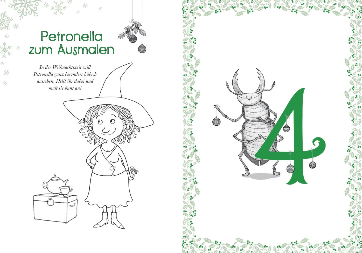 Bild: 9783414825476 | Petronella Apfelmus - Das Adventskalenderbuch | Sabine Städing | Buch