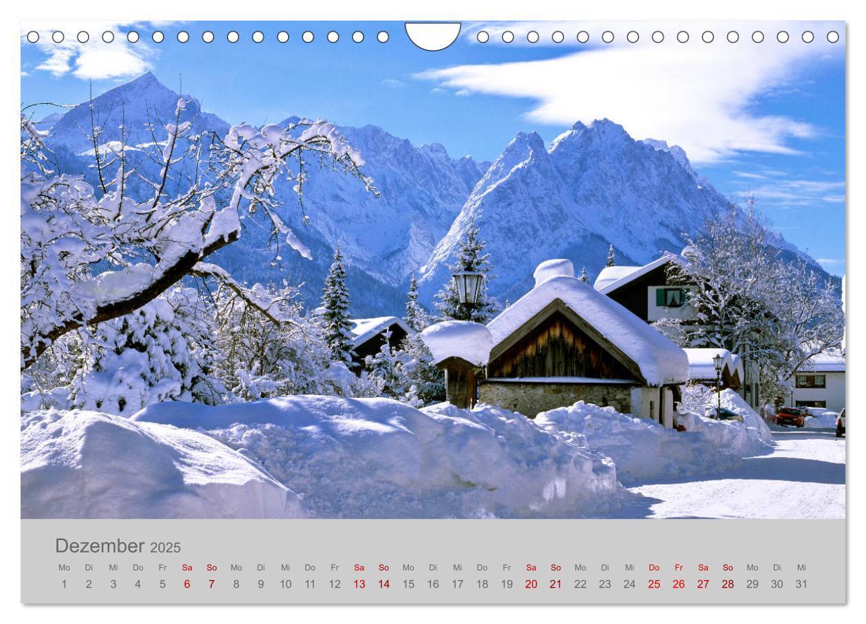 Bild: 9783435191703 | Garmisch-Partenkirchen Werdenfelser Land (Wandkalender 2025 DIN A4...