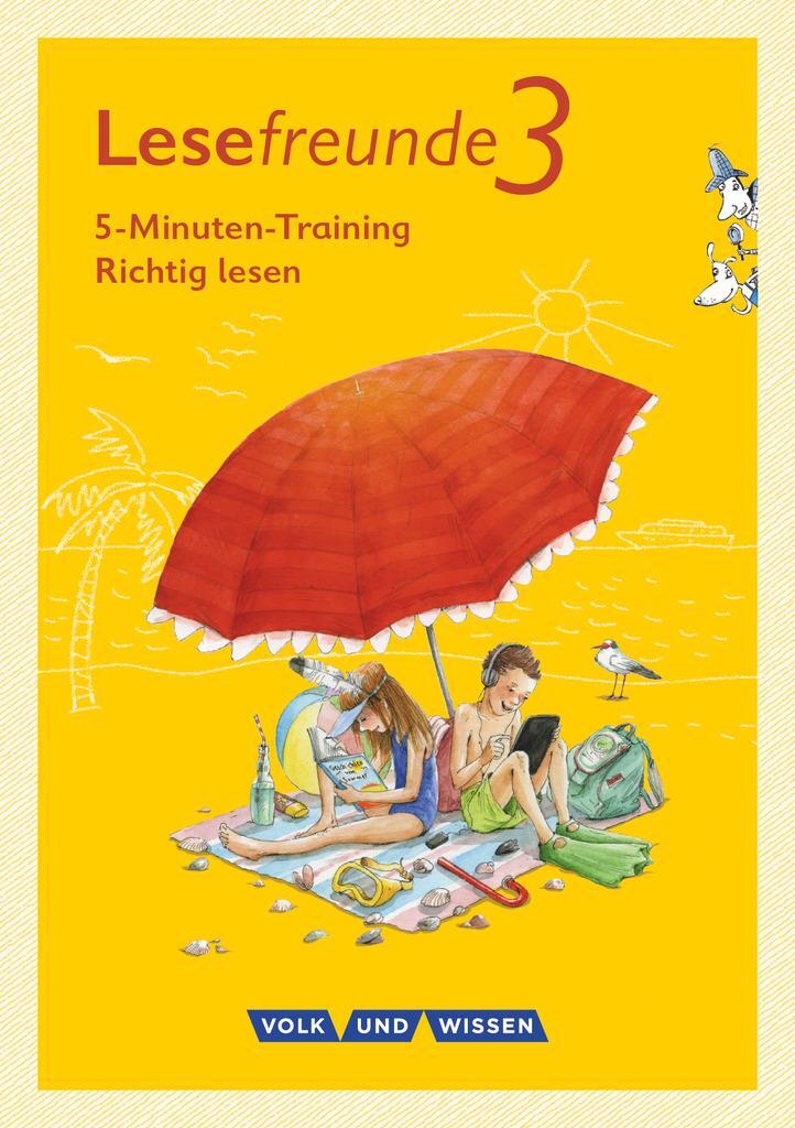 Cover: 9783060846238 | Lesefreunde 3. Schuljahr. 5-Minuten-Training "Richtig lesen"....