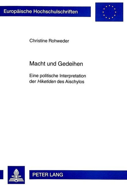 Cover: 9783631328897 | Macht und Gedeihen | Christine Rohweder | Taschenbuch | Deutsch