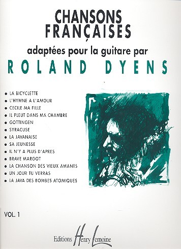 Cover: 9790230961127 | Chansons Francaises 1 | R. Dyens | Buch | Lemoine | EAN 9790230961127