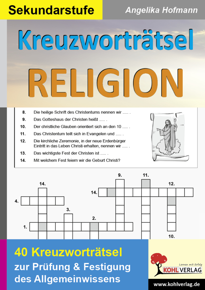 Cover: 9783866324572 | Kreuzworträtsel Religion | Angelika Hofmann | Taschenbuch | Deutsch