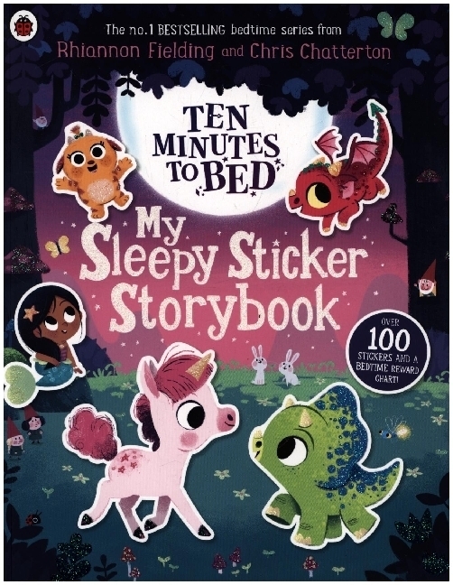Cover: 9780241554234 | Ten Minutes to Bed: My Sleepy Sticker Storybook | Rhiannon Fielding