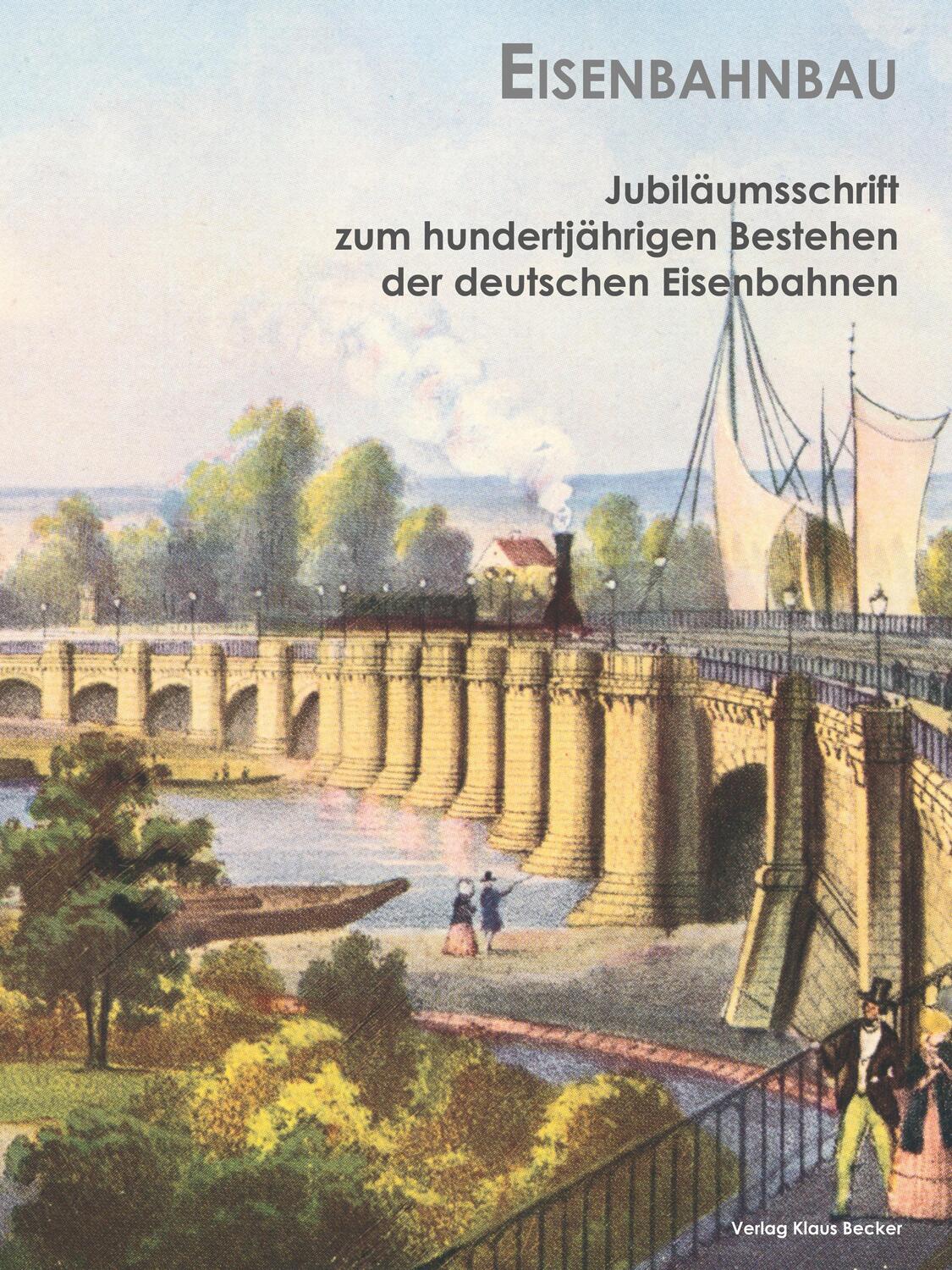 Cover: 9783883721750 | Eisenbahnbau | Klaus-D. Becker | Taschenbuch | Paperback | Deutsch