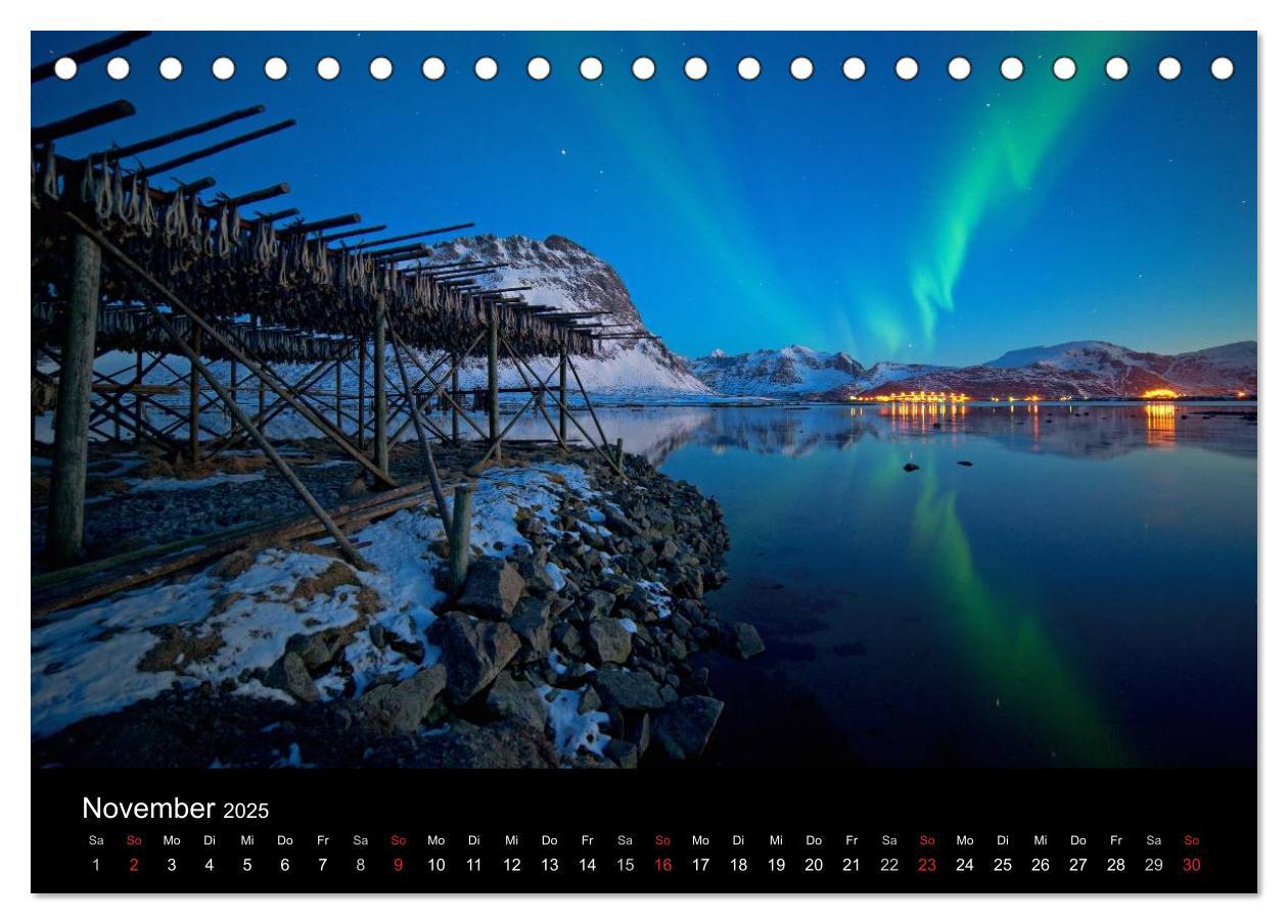 Bild: 9783435801268 | Norwegen (Tischkalender 2025 DIN A5 quer), CALVENDO Monatskalender