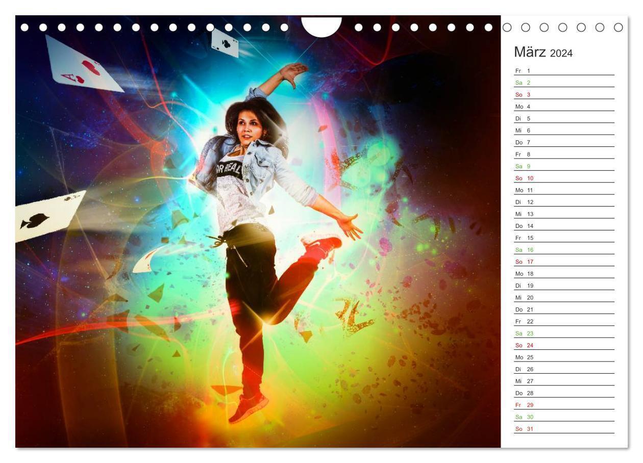 Bild: 9783383316975 | HipHopDance (Wandkalender 2024 DIN A4 quer), CALVENDO Monatskalender