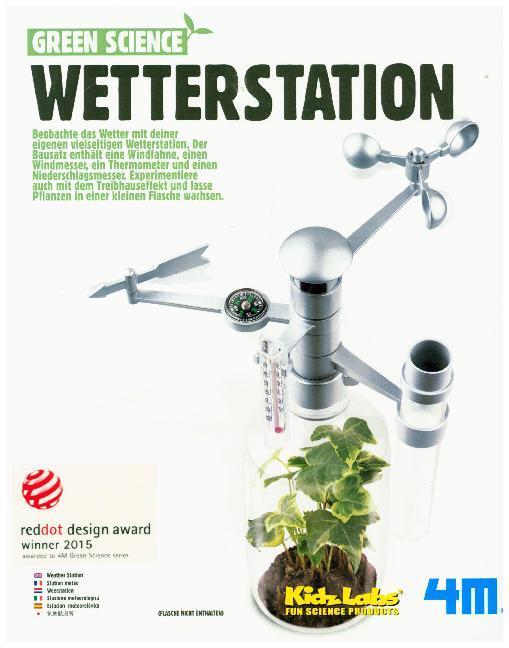 Cover: 4018928685878 | Green Science - Wetterstation (Experimentierkasten) | Spiel | Deutsch