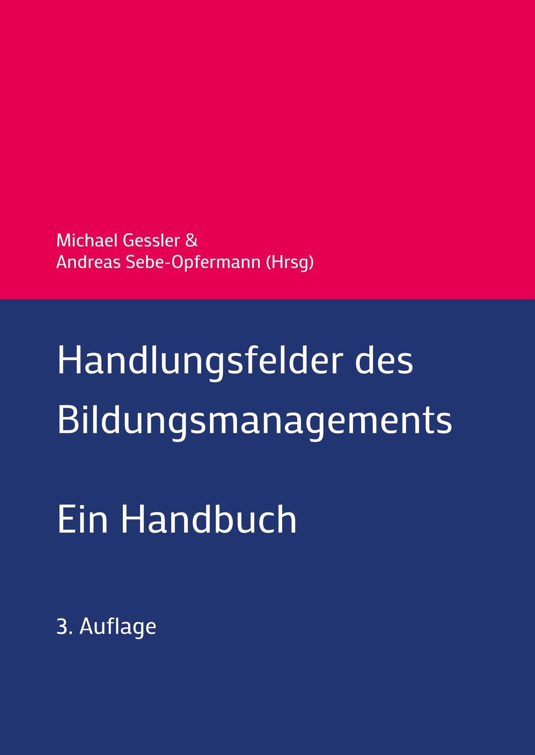 Cover: 9783347918818 | Handlungsfelder des Bildungsmanagements | Ein Handbuch | Kil (u. a.)