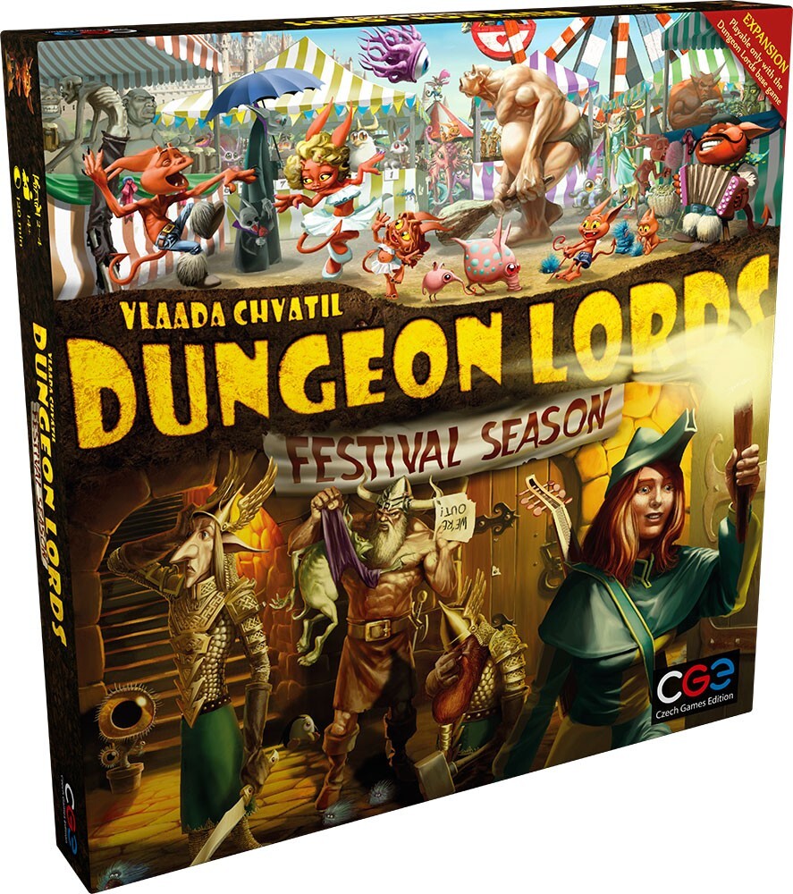 Cover: 8594156310141 | Dungeon Lords: Festival Season | Dungeon Lords | Pegasus Spiele