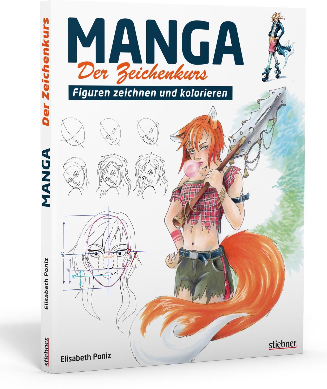 Cover: 9783830714538 | Manga - Der Zeichenkurs | Figuren zeichnen und kolorieren | Poniz