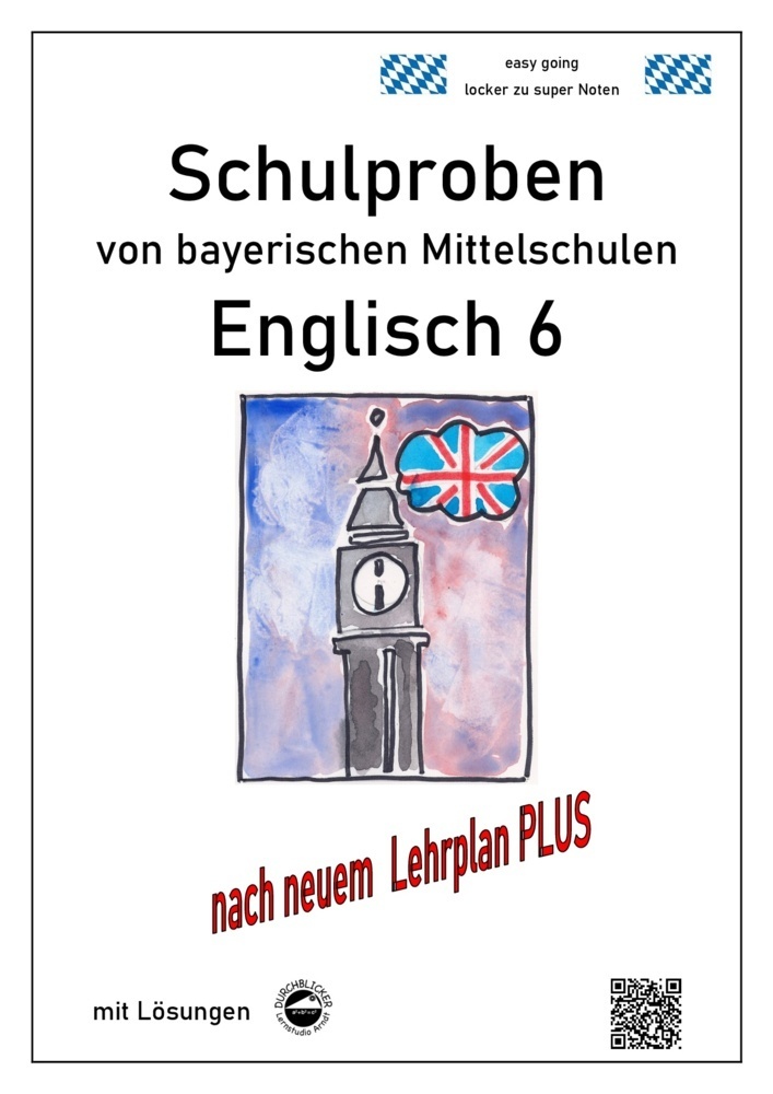 Cover: 9783946141501 | Englisch 6 Schulproben bayerischer Mittelschulen mit Lösungen nach...