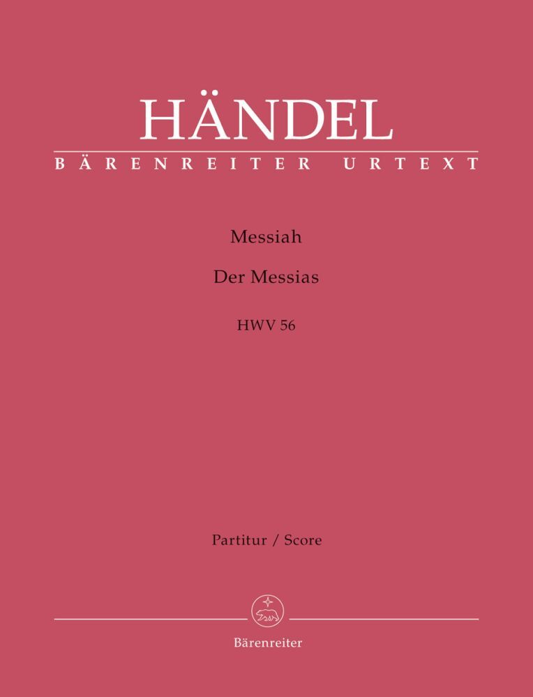 Cover: 9790006565313 | Messiah (Der Messias) HWV 56 | Oratorium in drei Teilen | Händel