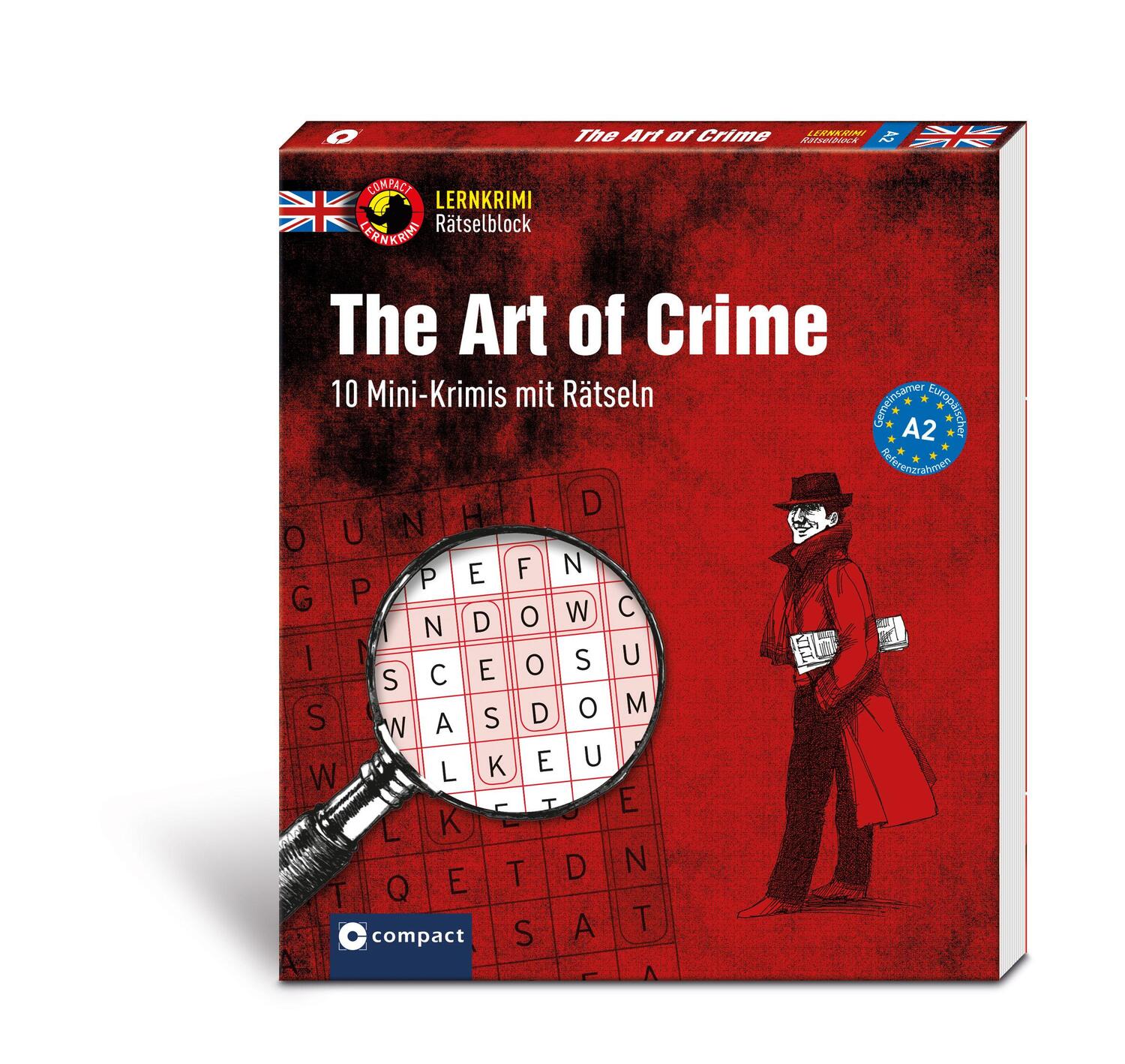Cover: 9783817419647 | The Art of Crime | 8 Mini-Krimis mit Rätseln A2 | Joseph Sykes | Buch
