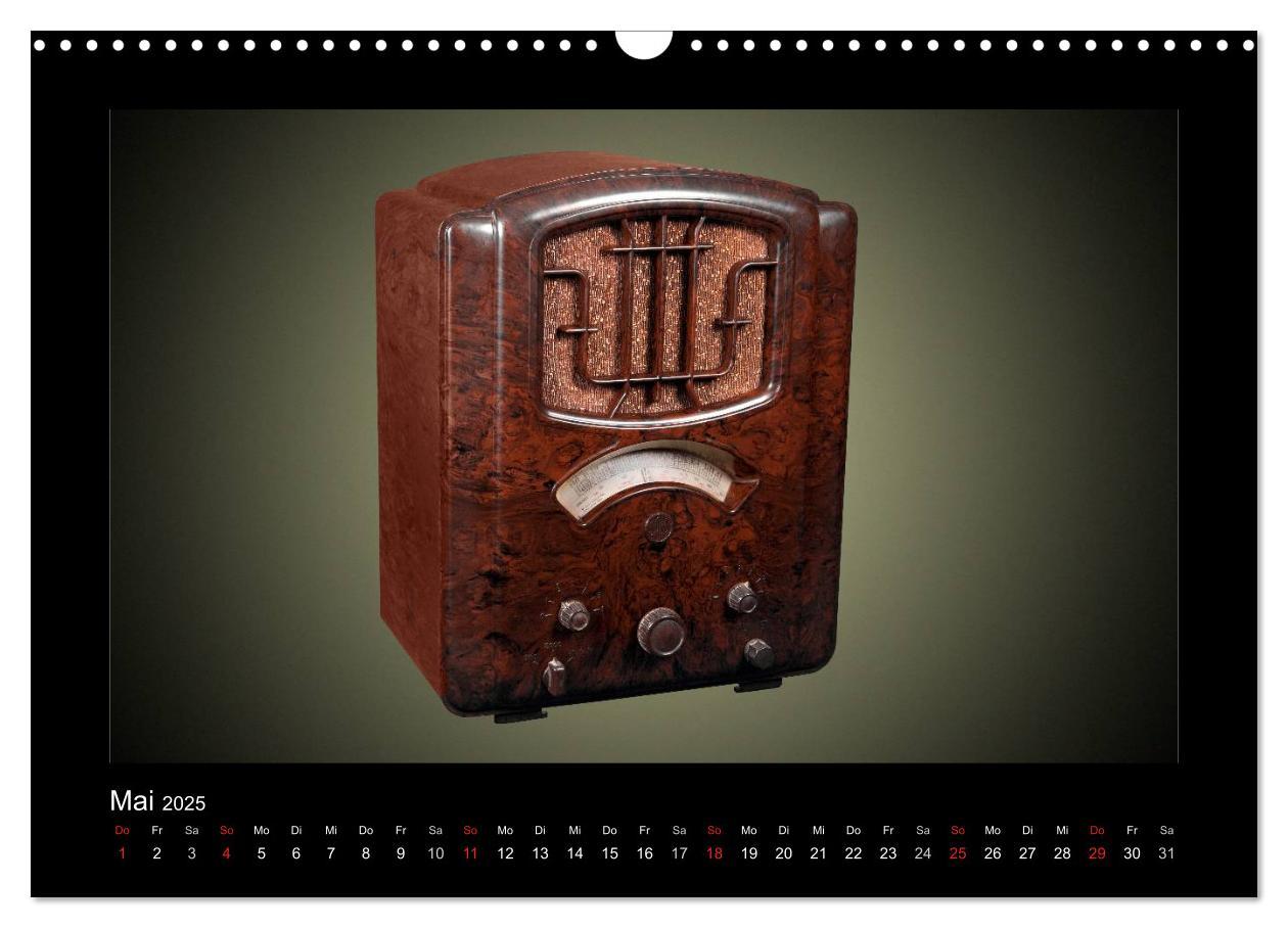 Bild: 9783435765959 | Dampfradios - Antike Radios mit Patina (Wandkalender 2025 DIN A3...