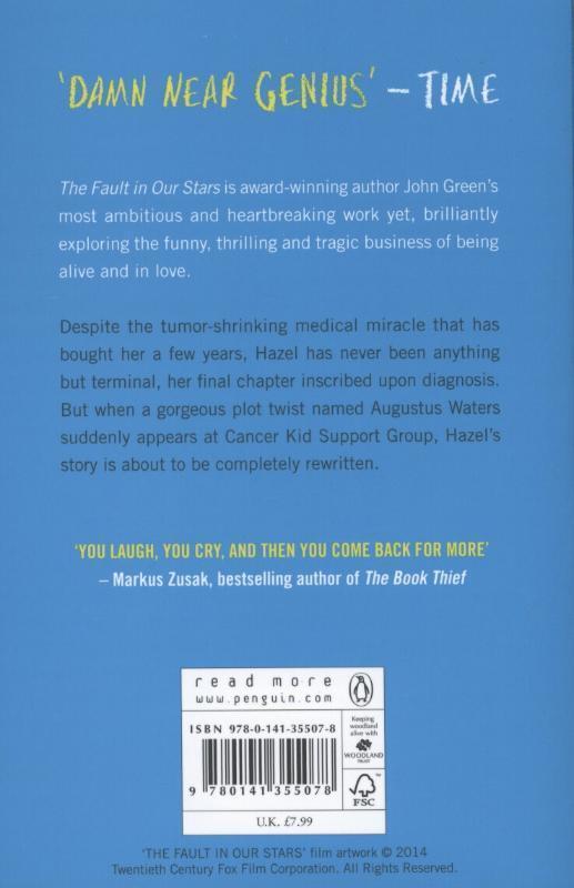 Rückseite: 9780141355078 | The Fault in Our Stars. Movie Tie-In | John Green | Taschenbuch | 2014