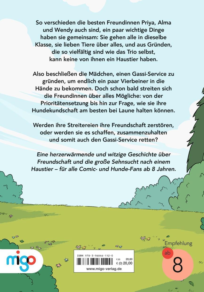 Rückseite: 9783968461120 | PAWS. Die Pfötchen-Freunde | Nathan Fairbairn | Buch | Migo | 176 S.