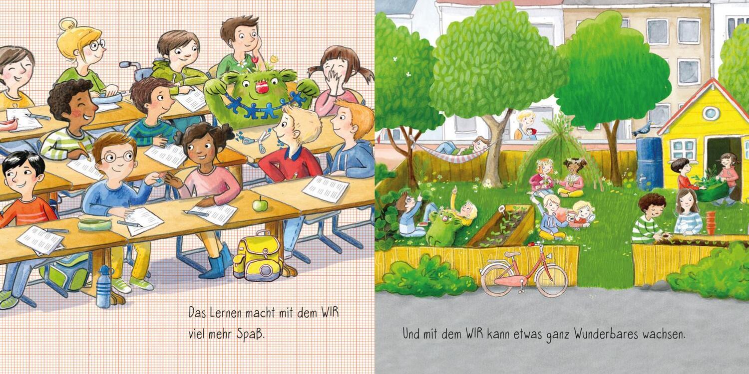 Bild: 9783551033062 | Maxi Pixi 394: Das kleine WIR in der Schule | Miniaturbuch | Kunkel