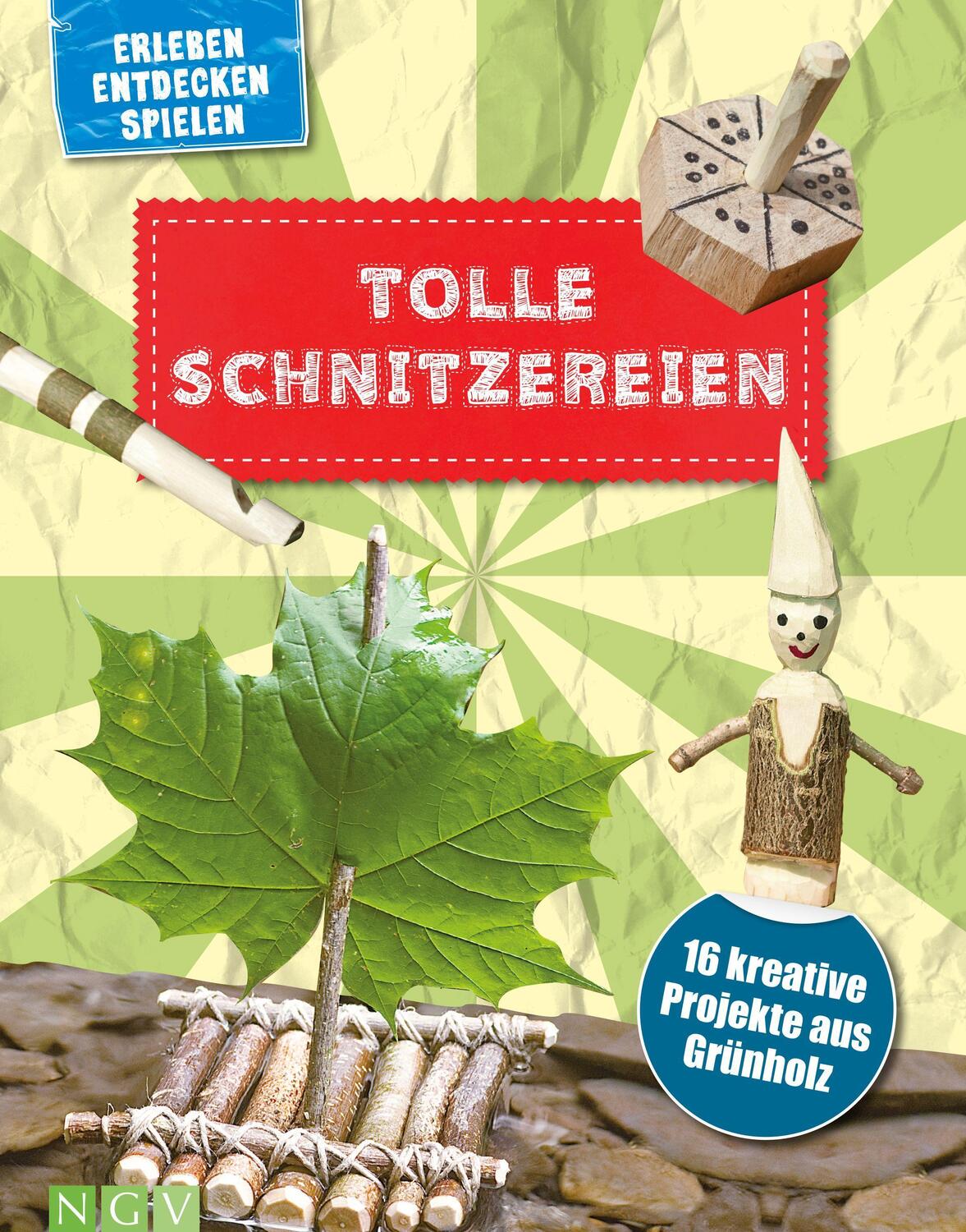 Cover: 9783625179603 | Tolle Schnitzereien | 16 kreative Projekte aus Grünholz | Andres