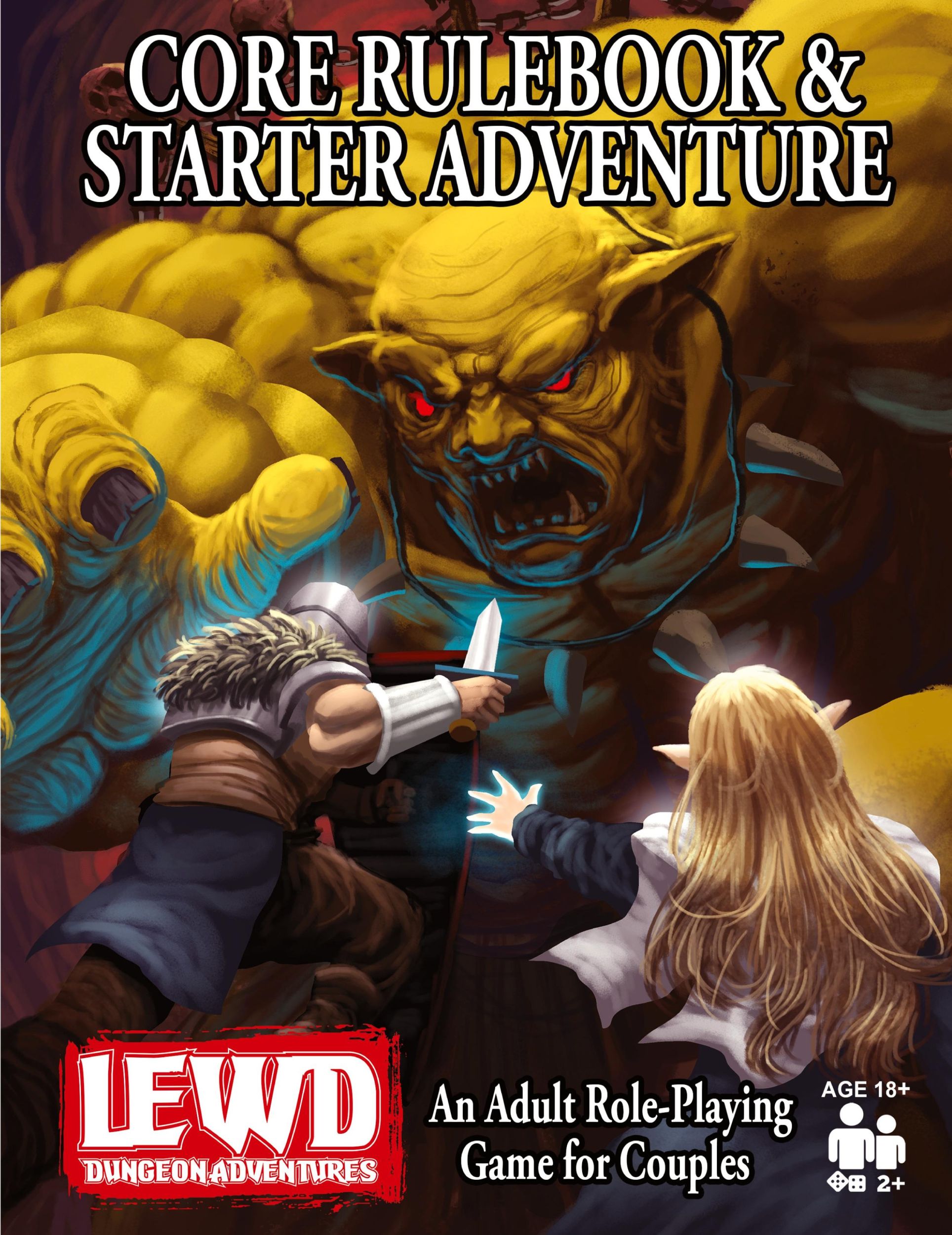 Cover: 9781088090176 | Lewd Dungeon Adventures Core Rulebook and Starter Adventure | Buch