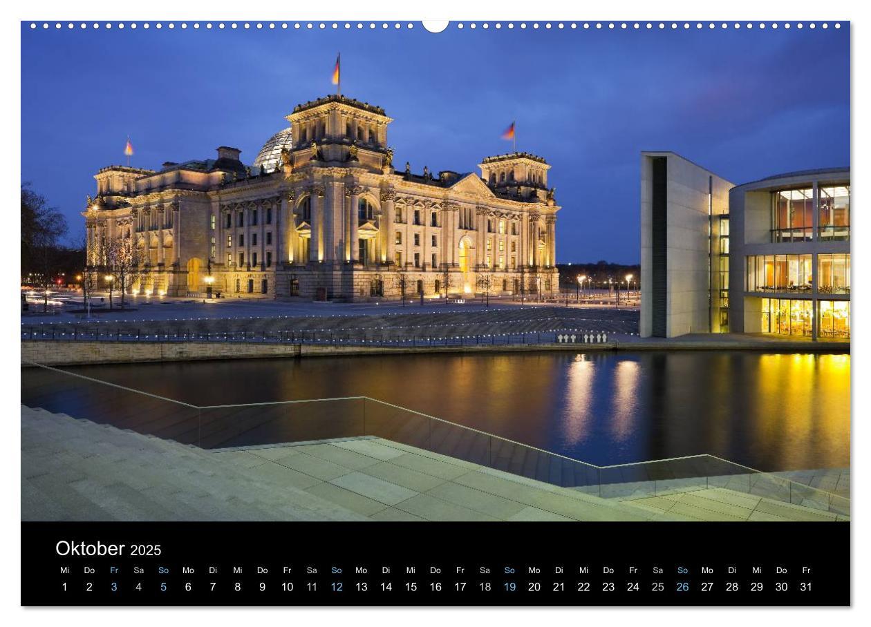 Bild: 9783435564767 | Metropolen zur blauen Stunde 2025 (Wandkalender 2025 DIN A2 quer),...