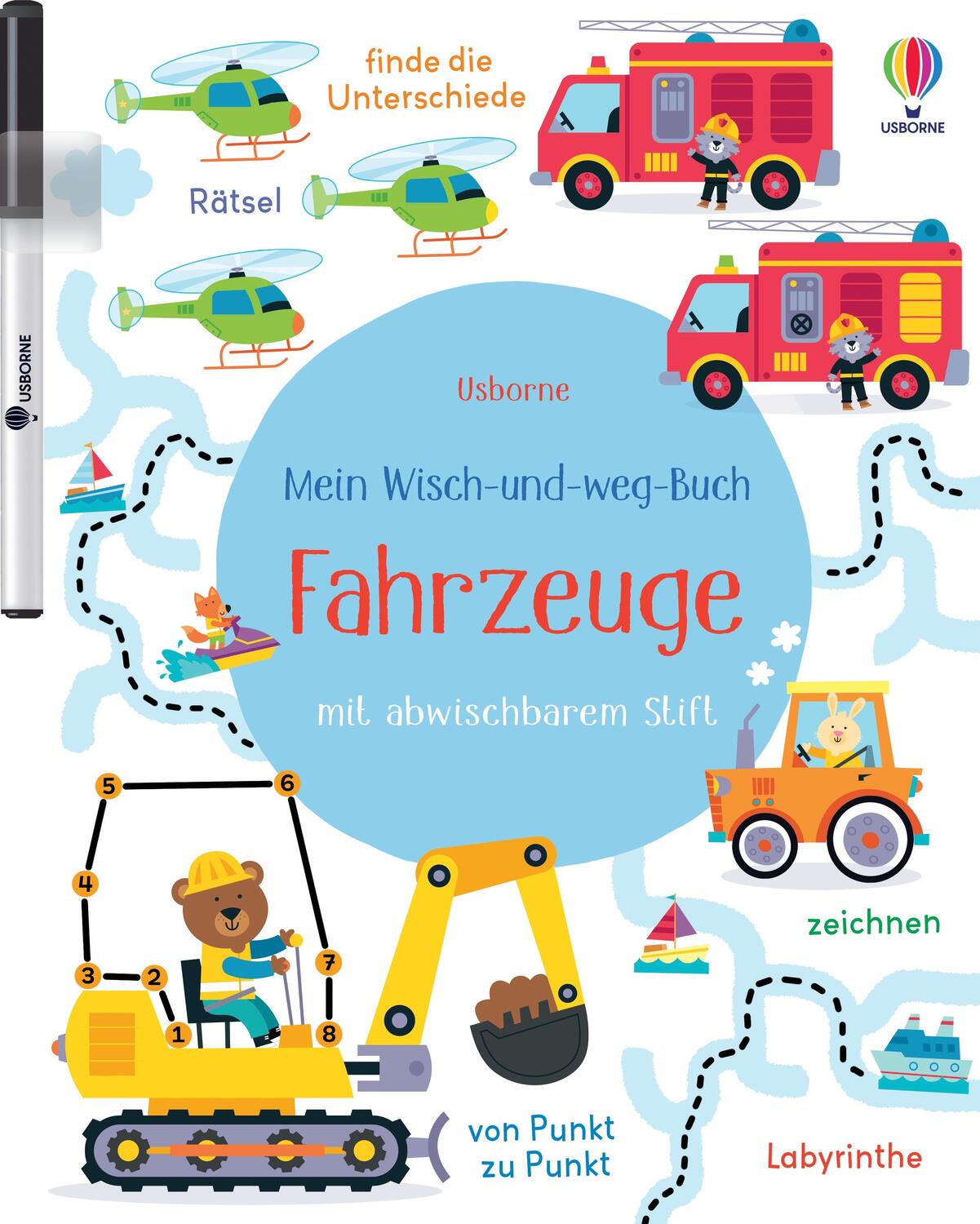 Cover: 9781035701001 | Mein Wisch-und-weg-Buch: Fahrzeuge | Taschenbuch | 24 S. | Deutsch