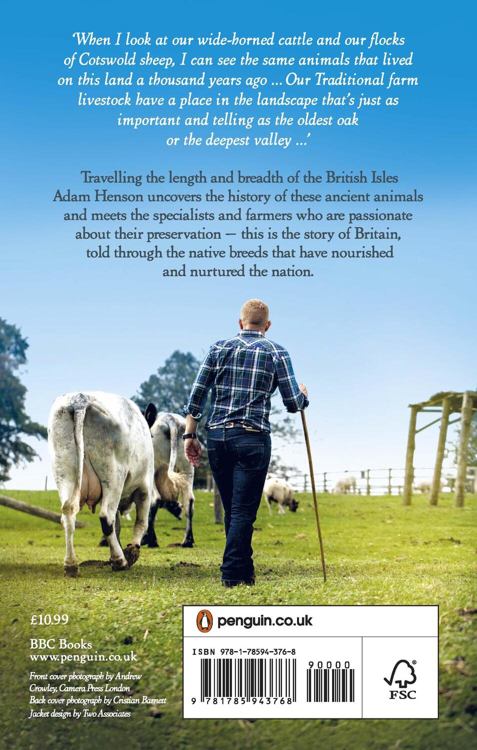Rückseite: 9781785943768 | A Breed Apart | My Adventures with Britain's Rare Breeds | Adam Henson