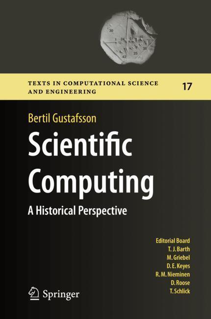 Cover: 9783319698465 | Scientific Computing | A Historical Perspective | Bertil Gustafsson