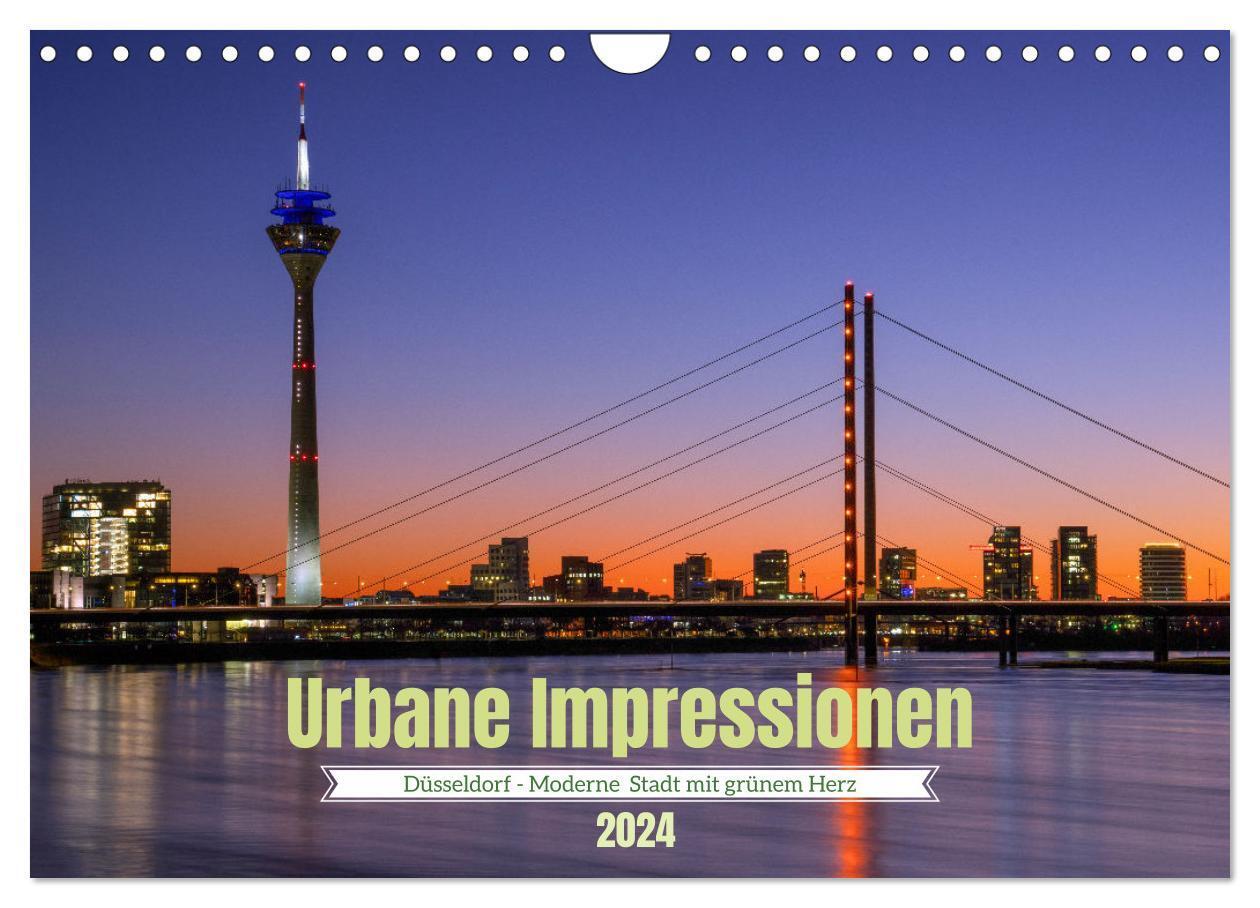 Cover: 9783383690051 | Urbane Impressionen. Düsseldorf - Moderne Stadt mit grünem Herz....