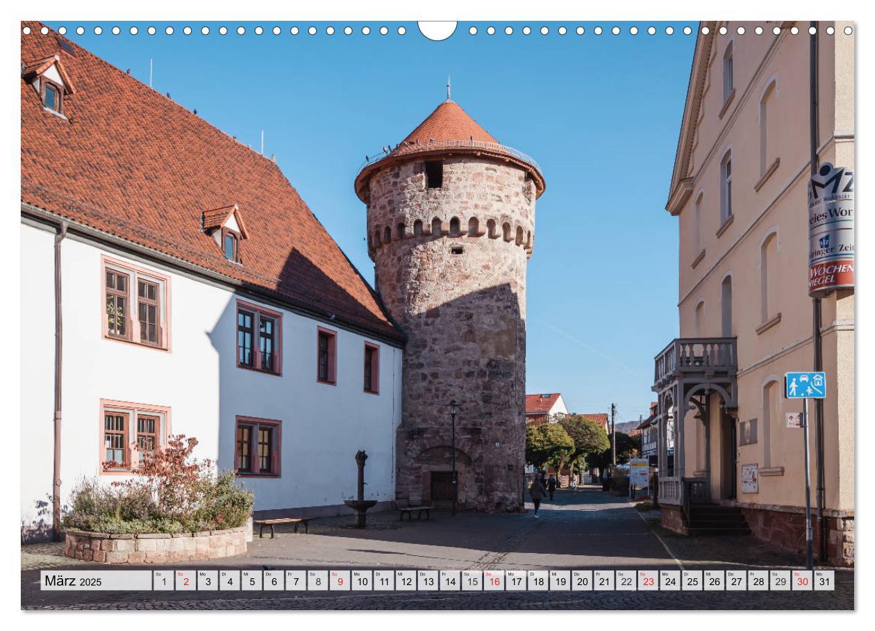 Bild: 9783435176649 | Fachwerk in Schmalkalden (Wandkalender 2025 DIN A3 quer), CALVENDO...