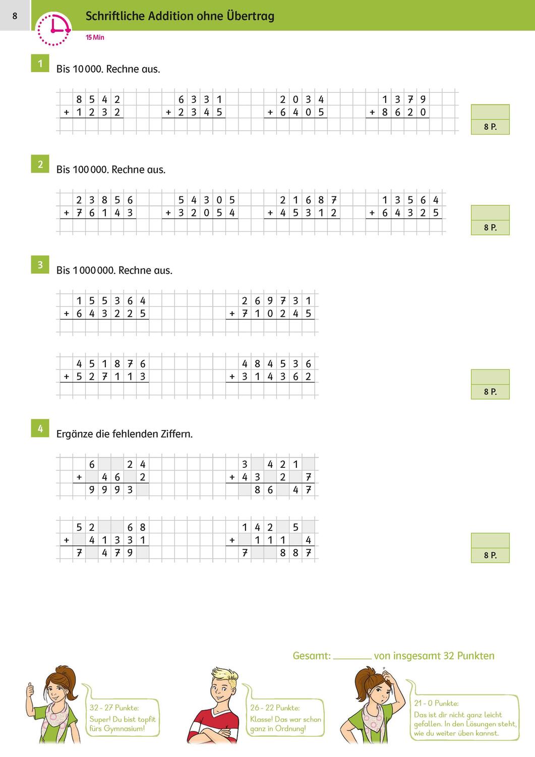 Bild: 9783129258798 | Sicher ins Gymnasium 15-Minuten-Kurztests Mathematik 4. Klasse | Buch