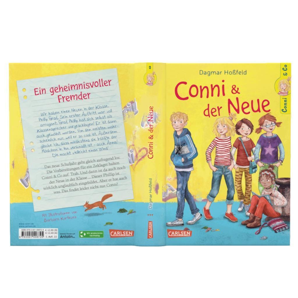 Bild: 9783551558725 | Conni &amp; Co 2: Conni und der Neue | Dagmar Hoßfeld | Buch | Conni &amp; Co