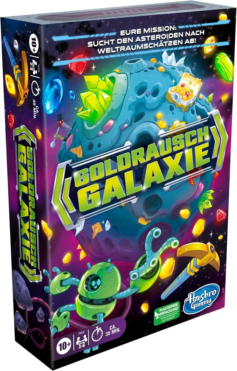 Cover: 5010996196019 | Hasbro F6426100 - Goldrausch Galaxie, Strategie-Kartenspiel ab 10...