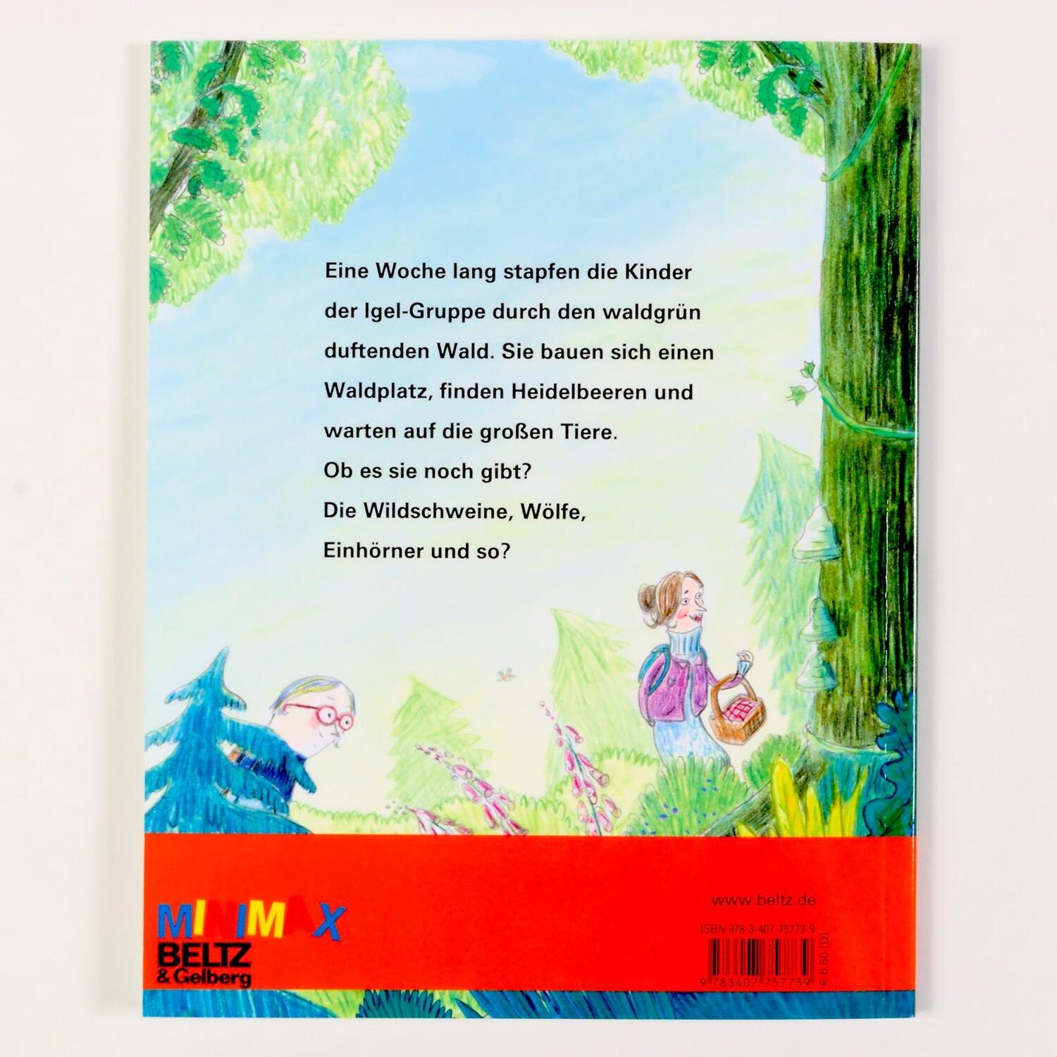 Rückseite: 9783407757739 | Waldtage! | Vierfarbiges Bilderbuch | Claudia Weikert (u. a.) | Buch
