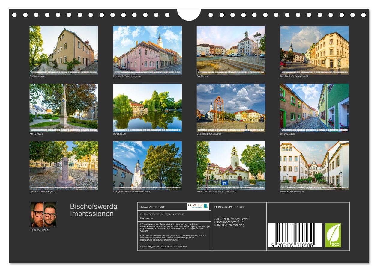 Bild: 9783435310586 | Bischofswerda Impressionen (Wandkalender 2025 DIN A4 quer),...