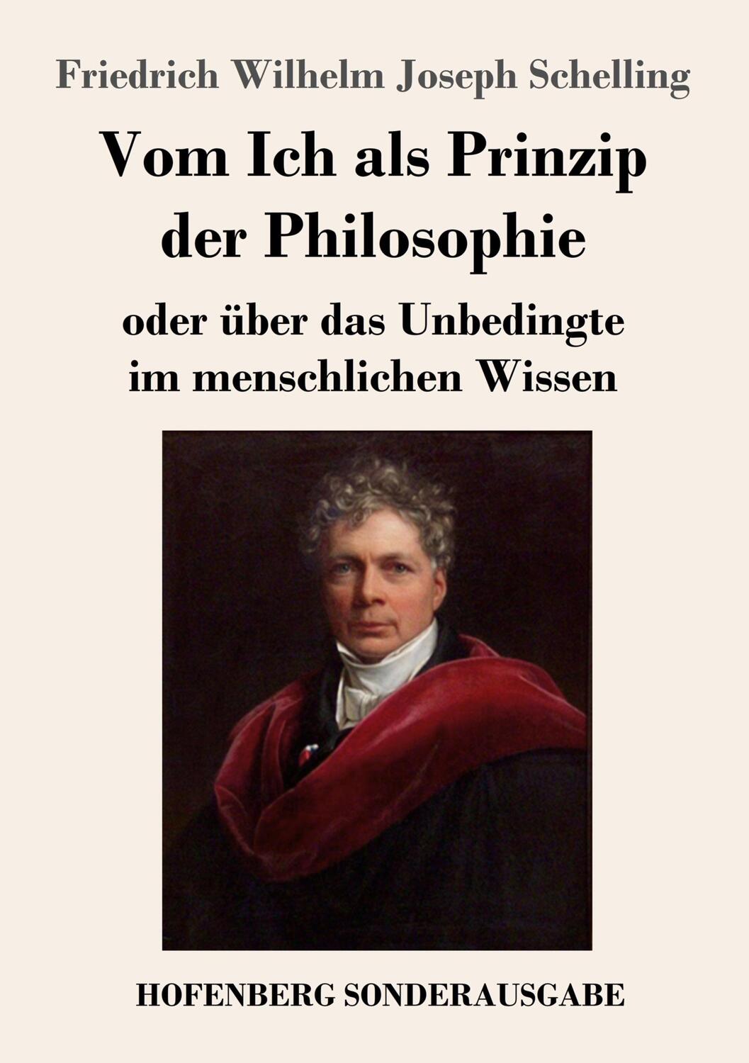 Cover: 9783861996590 | Vom Ich als Prinzip der Philosophie | Schelling | Taschenbuch | 88 S.
