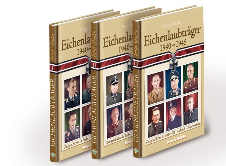 Cover: 9783932381232 | Eichenlaubträger 1940 - 1945 3 Bde | Fritjof Schaulen | Buch | Deutsch