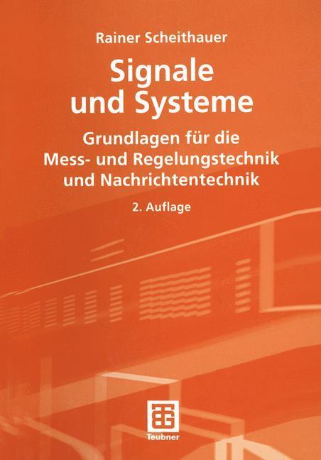 Cover: 9783519164258 | Signale und Systeme | Gabriele Scheithauer | Taschenbuch | Paperback