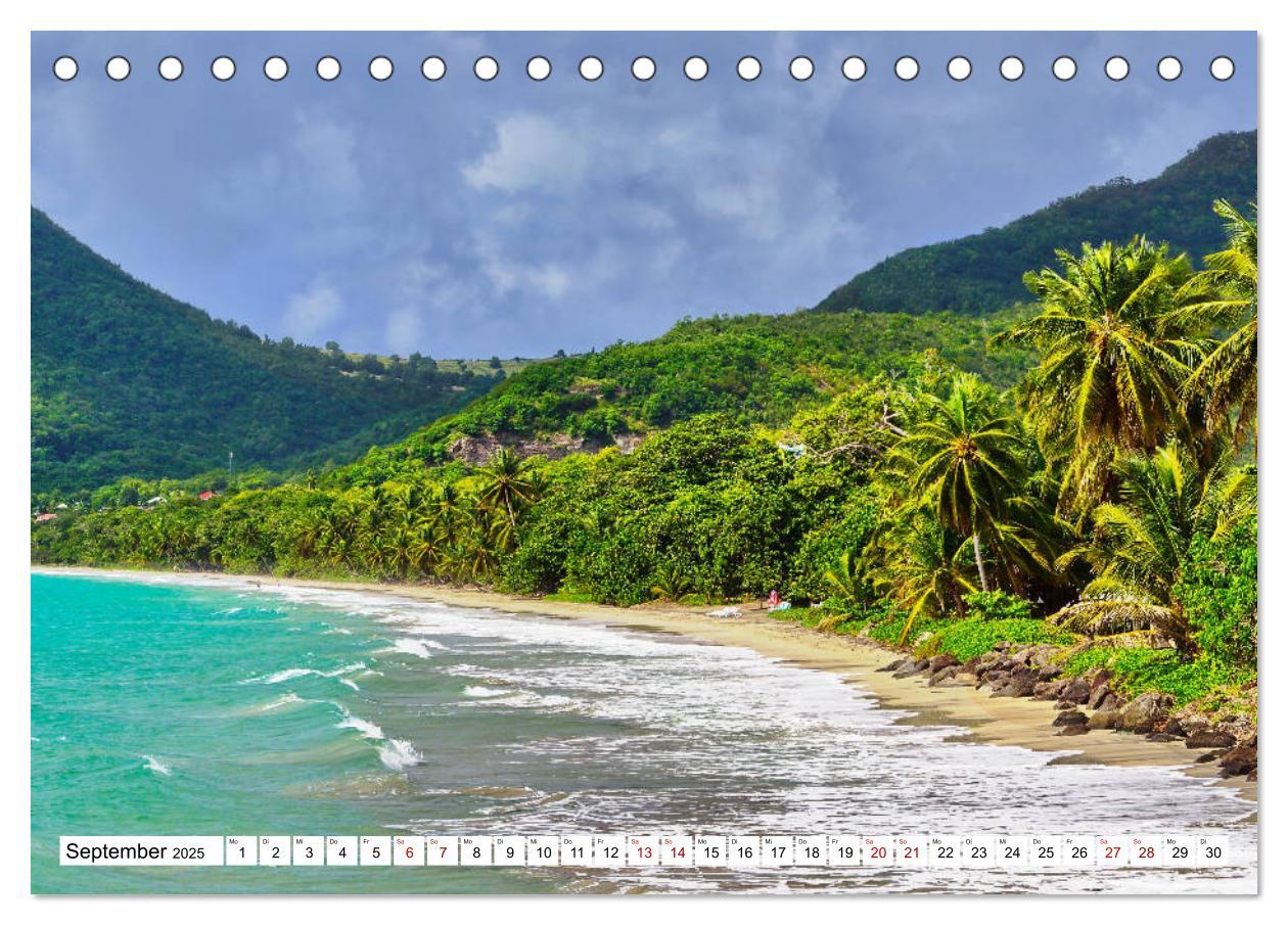 Bild: 9783435378814 | Martinique, die Traumstrände (Tischkalender 2025 DIN A5 quer),...