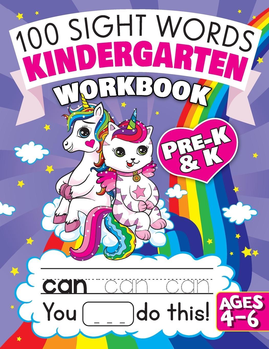 Cover: 9781945056956 | 100 Sight Words Kindergarten Workbook Ages 4-6 | Supplies | Buch