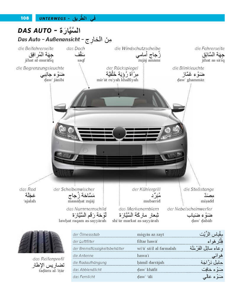 Bild: 9783125162334 | PONS Bildwörterbuch Arabisch | Taschenbuch | Deutsch | 2020 | PONS