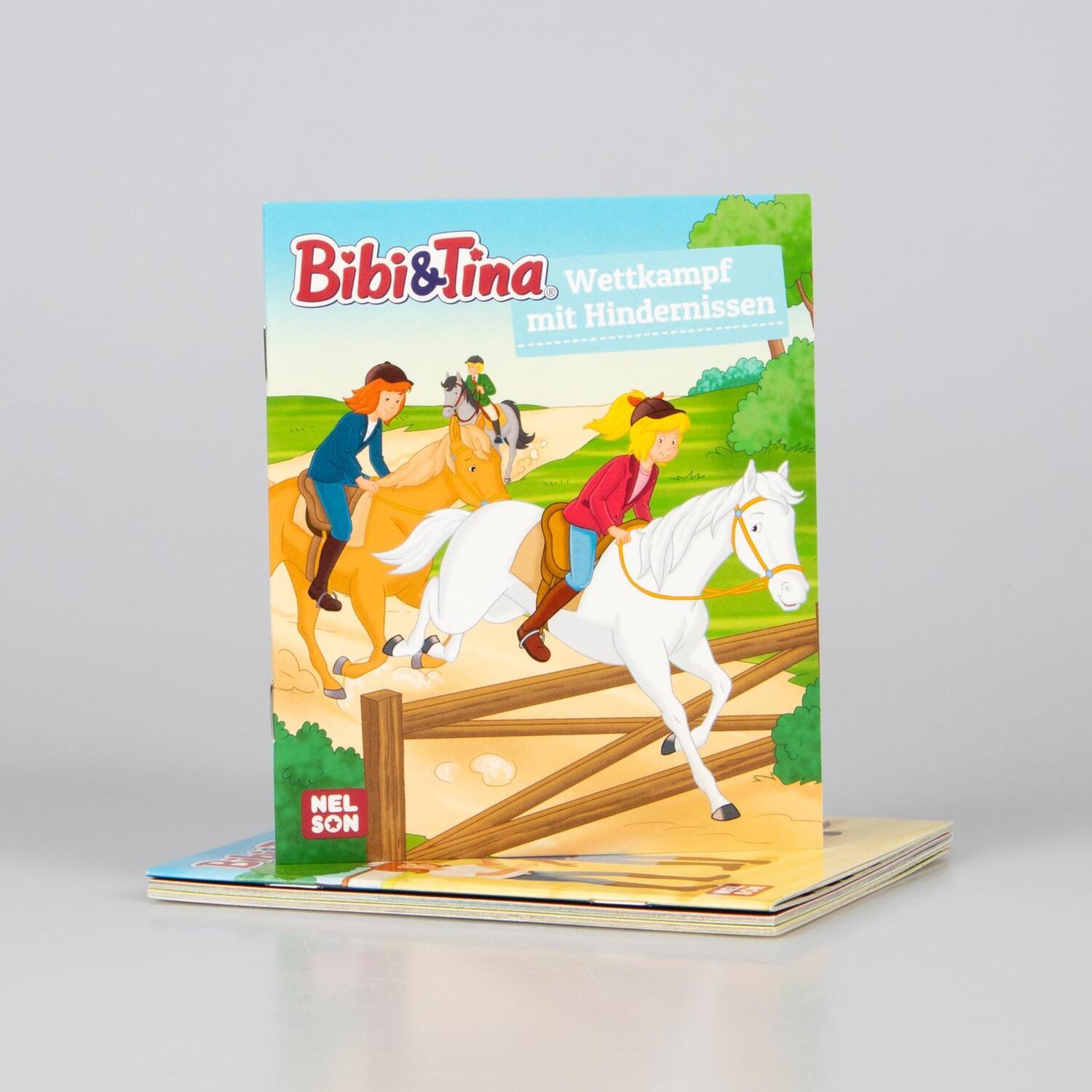 Bild: 9783845121840 | Nelson Mini-Bücher: 4er Bibi &amp; Tina 33-36 | Box | Nelson Mini-Bücher