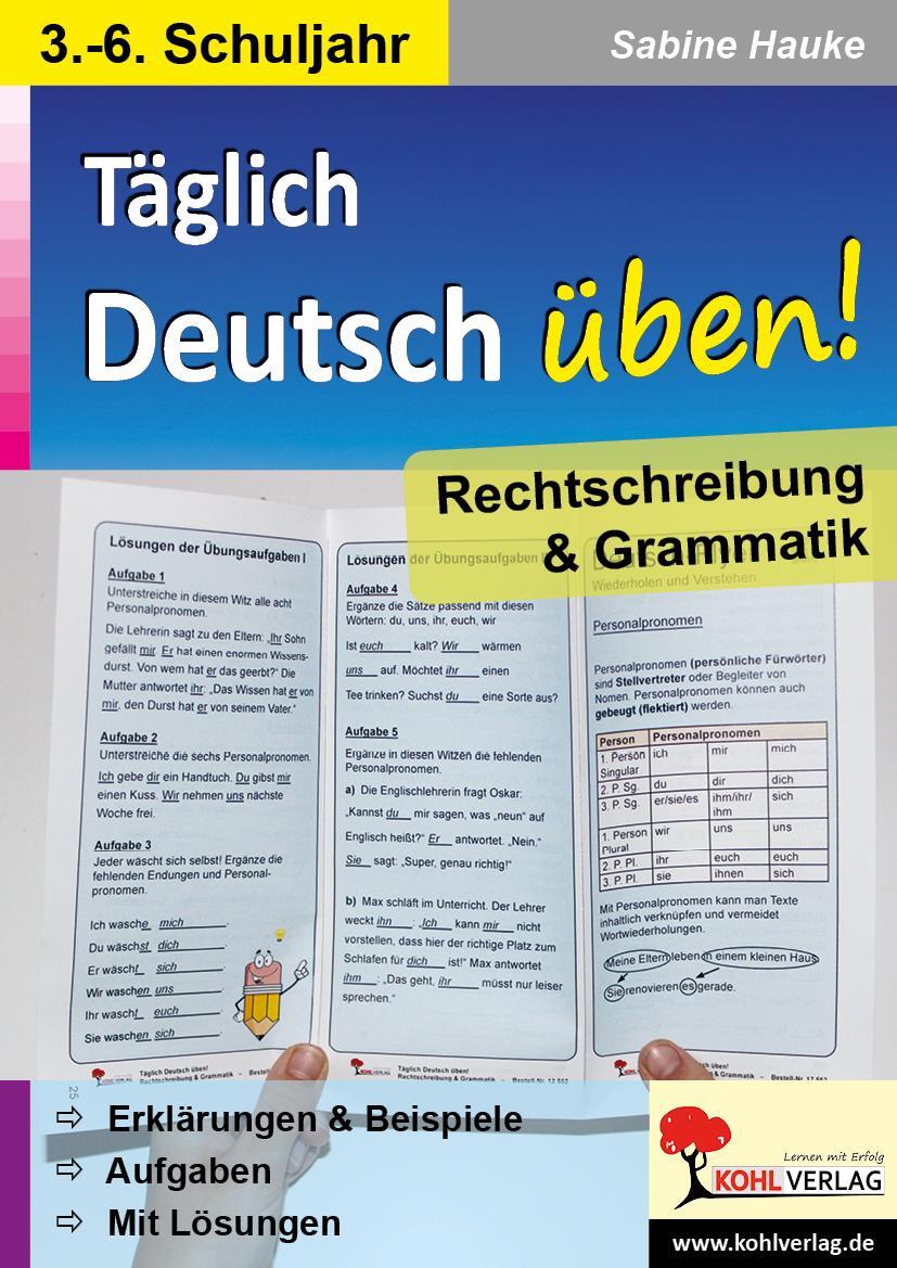 Cover: 9783966241403 | Deutsch-Flyer Rechtschreibung & Grammatik | Sabine Hauke | Taschenbuch