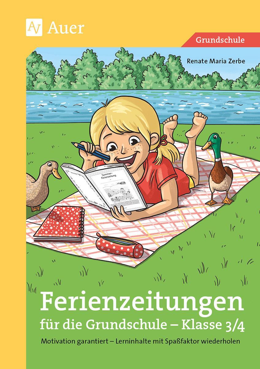 Cover: 9783403084136 | Ferienzeitungen für die Grundschule - Klasse 3/4 | Renate Maria Zerbe
