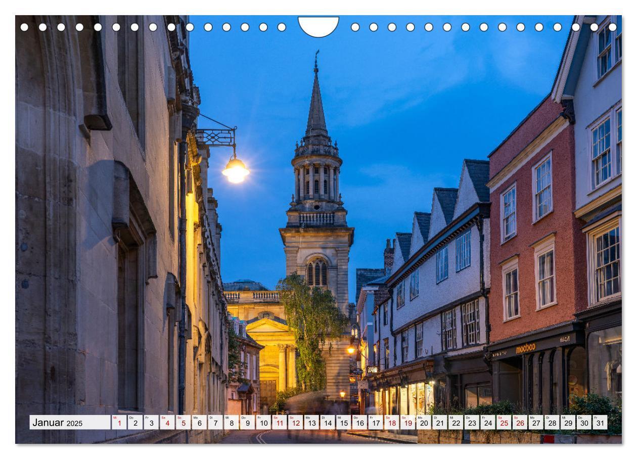 Bild: 9783383848926 | England - Oxford (Wandkalender 2025 DIN A4 quer), CALVENDO...