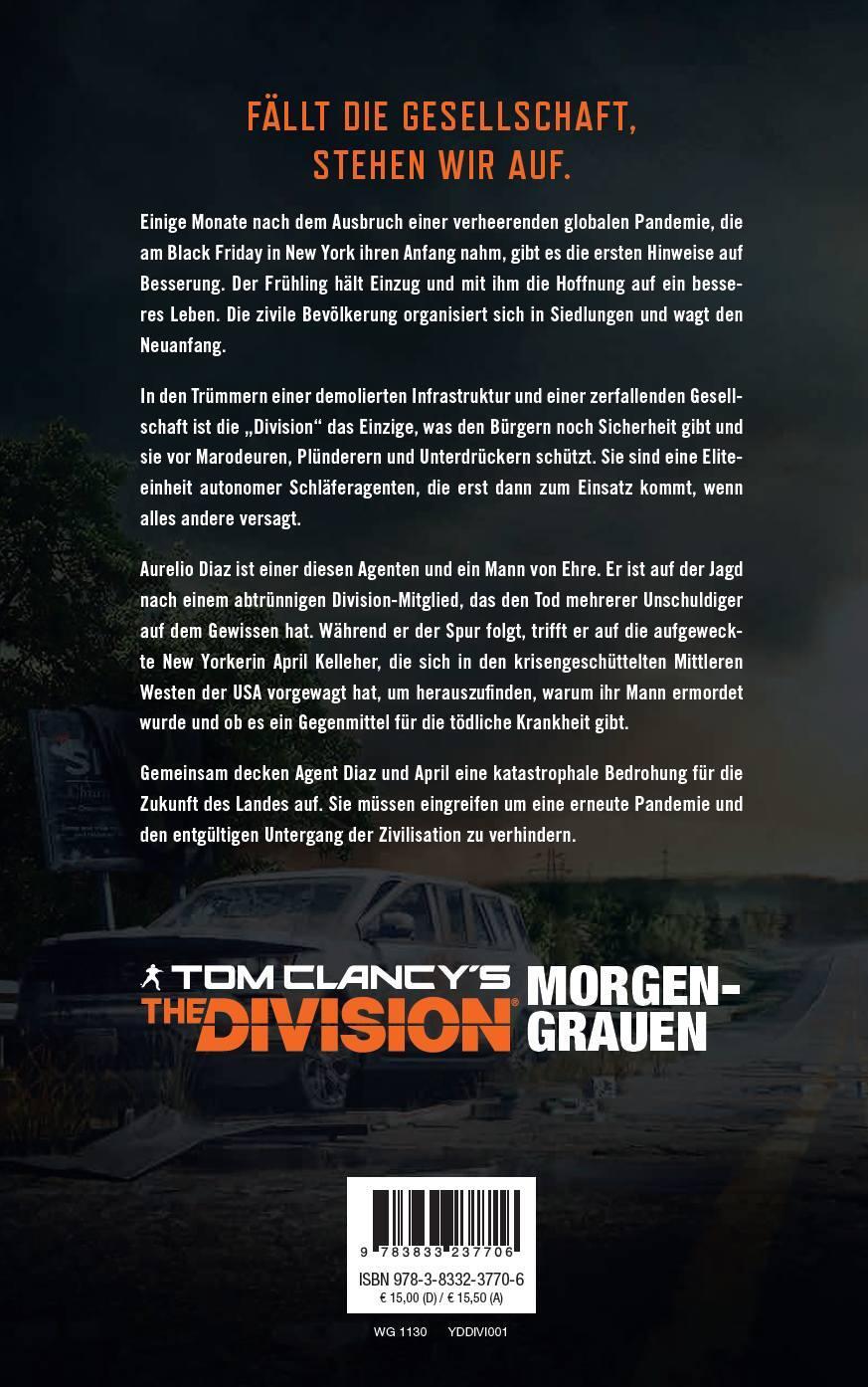 Rückseite: 9783833237706 | Tom Clancy's The Division: Morgengrauen | Roman zum Game | Alex Irvine