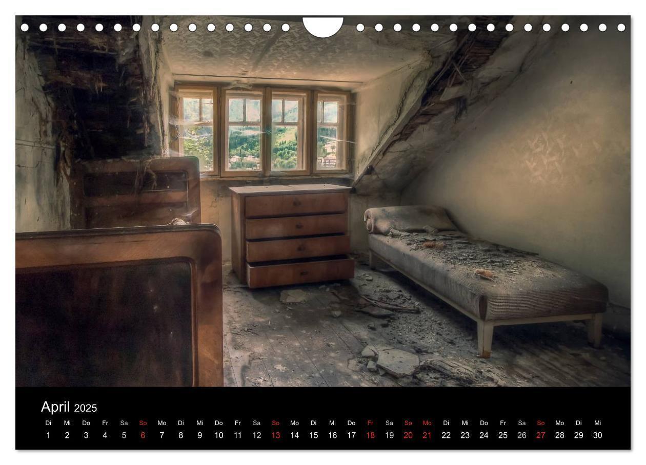 Bild: 9783435665037 | Lost Places - Verlassene Orte (Wandkalender 2025 DIN A4 quer),...